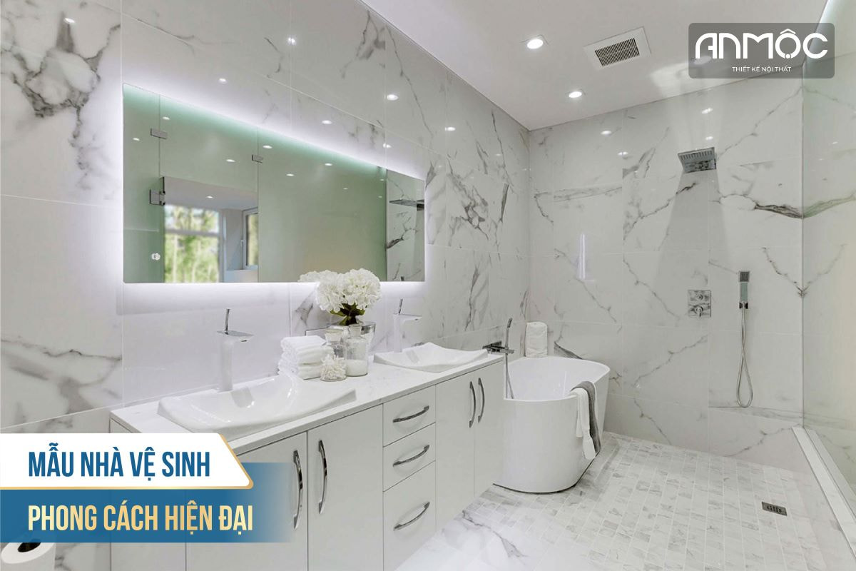 Mẫu nhà vệ sinh phong cách hiện đại 1