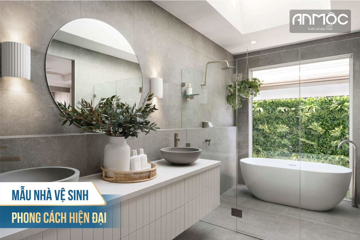 Mẫu nhà vệ sinh phong cách hiện đại 3