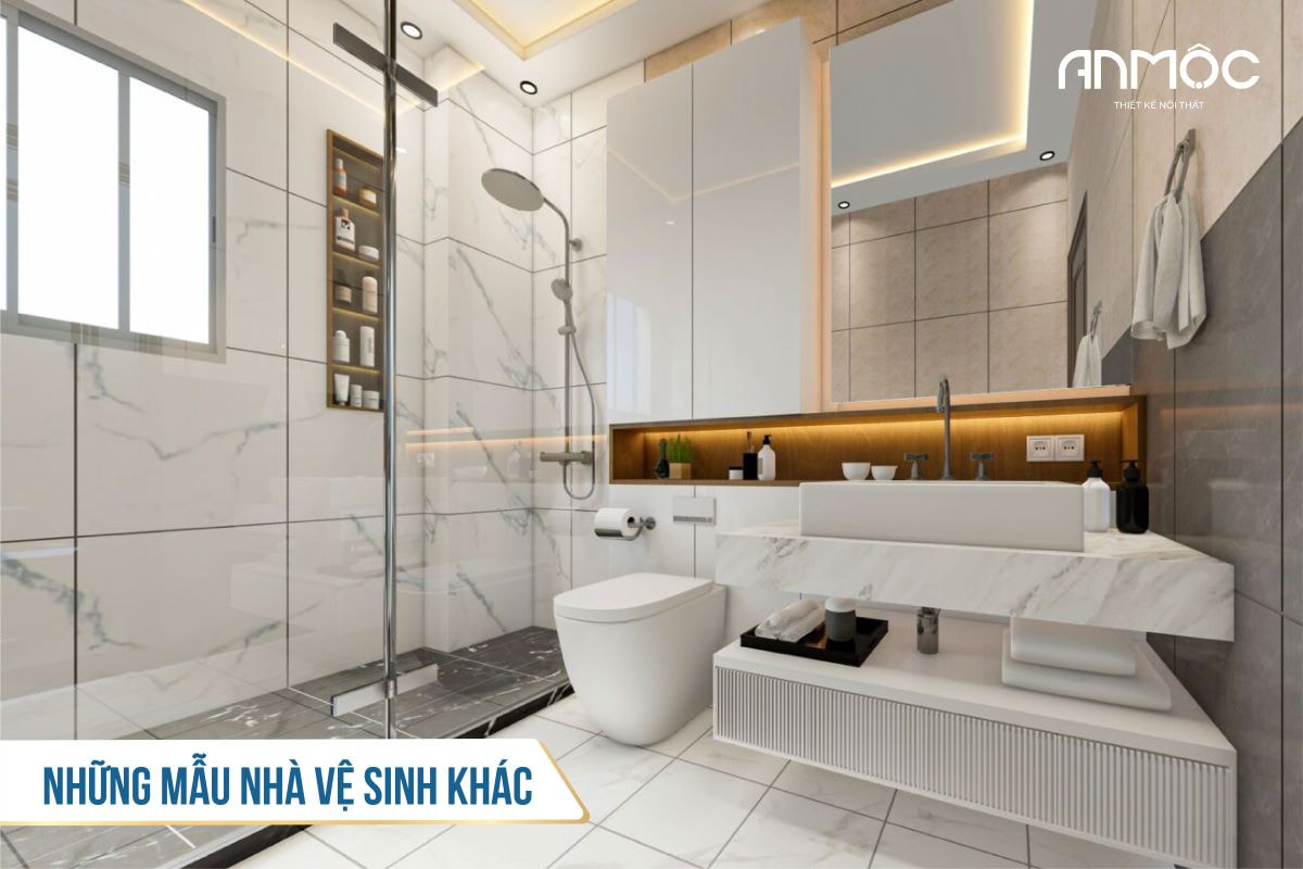 Những mẫu nhà vệ sinh khác