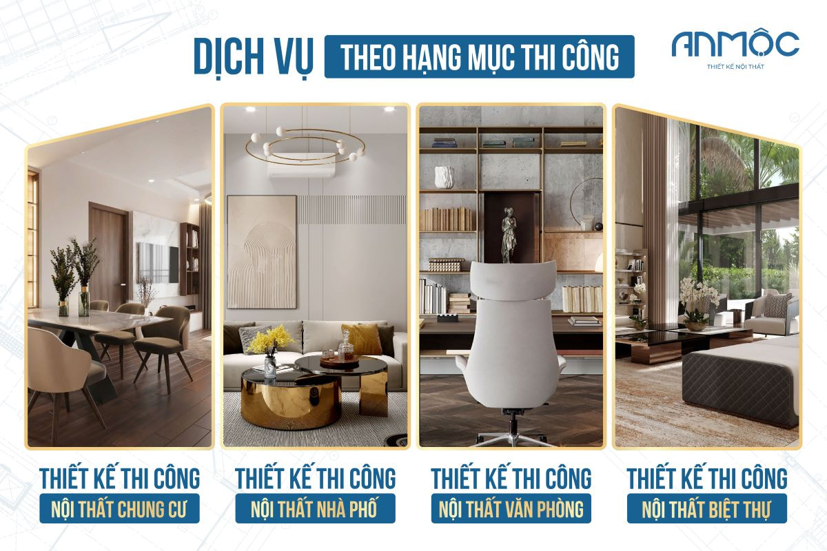 Dịch vụ theo hạng mục thi công