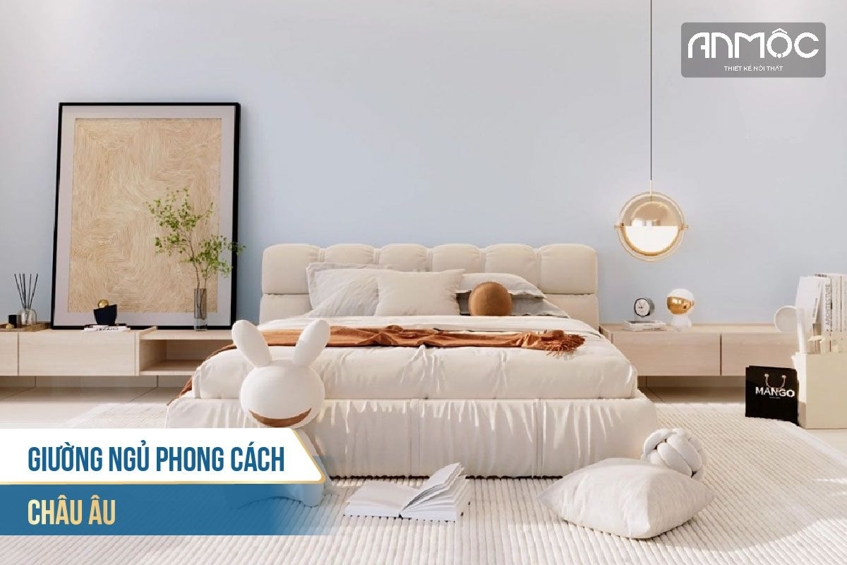 Giường ngủ phong cách châu Âu 2