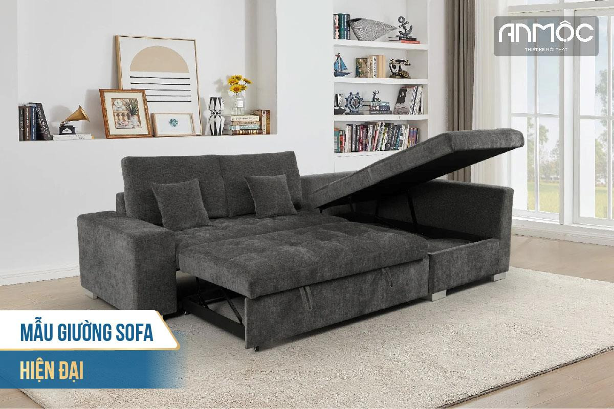 Mẫu giường sofa hiện đại 1