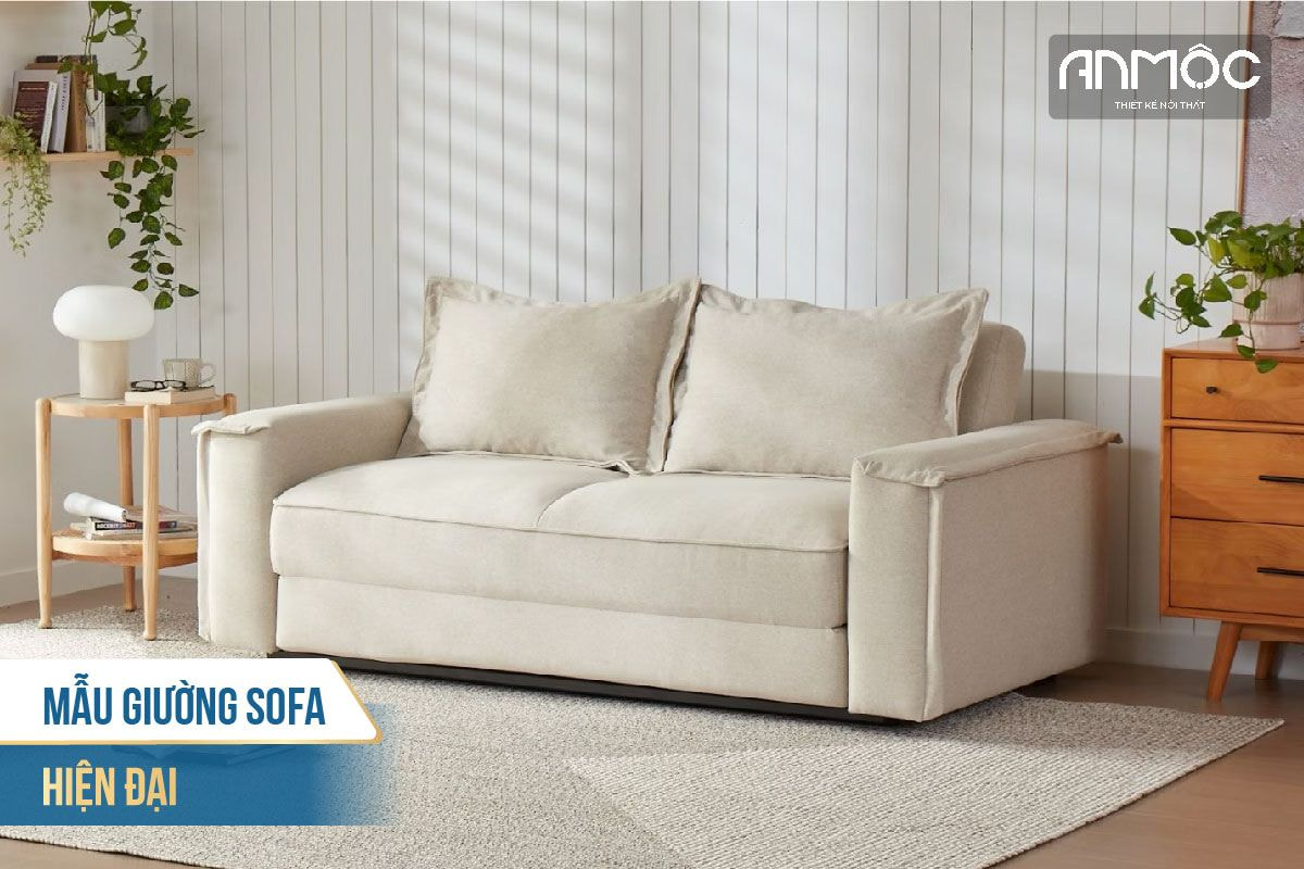 Mẫu giường sofa hiện đại 2