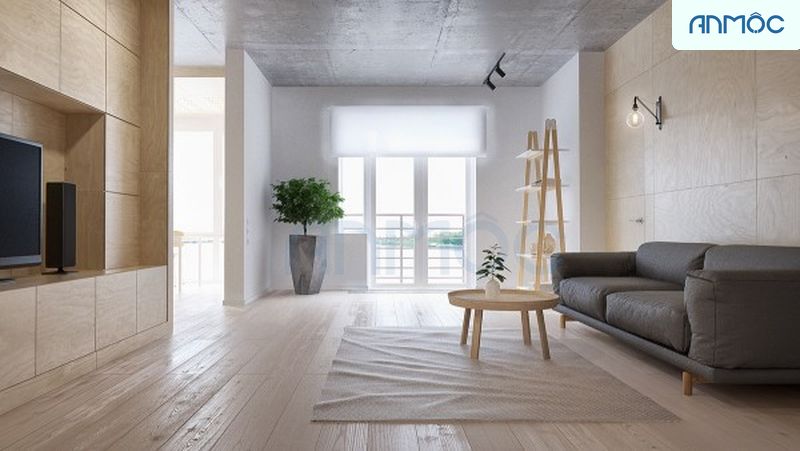 Phong cách nội thất tối giản Minimalism - Không gian phòng khách
