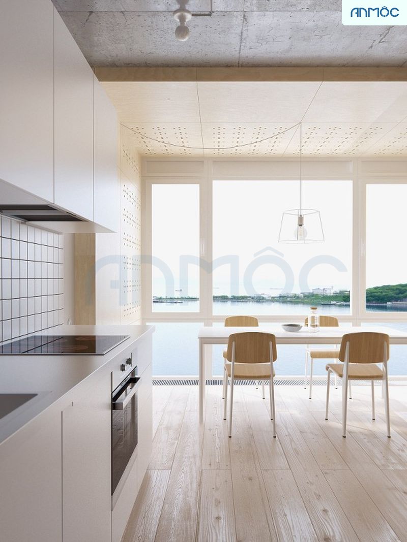 Phong cách nội thất tối giản Minimalism - Không gian bếp