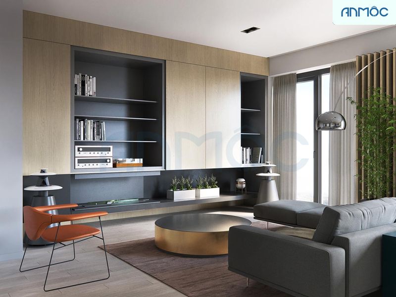 Phong cách thiết kế nội thất hiện đại (Modern Style) - phòng khách