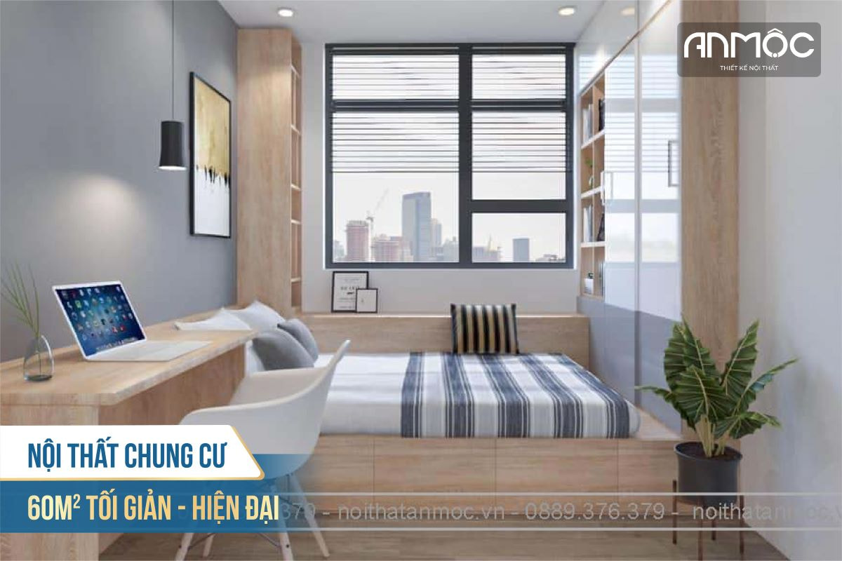 Thiết kế phòng ngủ con trai.Thiết kế cửa sổ cạnh giường ngủ tạo không gian, ánh sáng năng động đầy sức sống