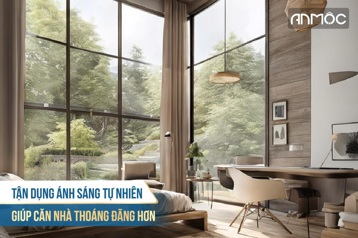 Tận dụng ánh sáng tự nhiên giúp căn nhà thoáng đãng hơn 2