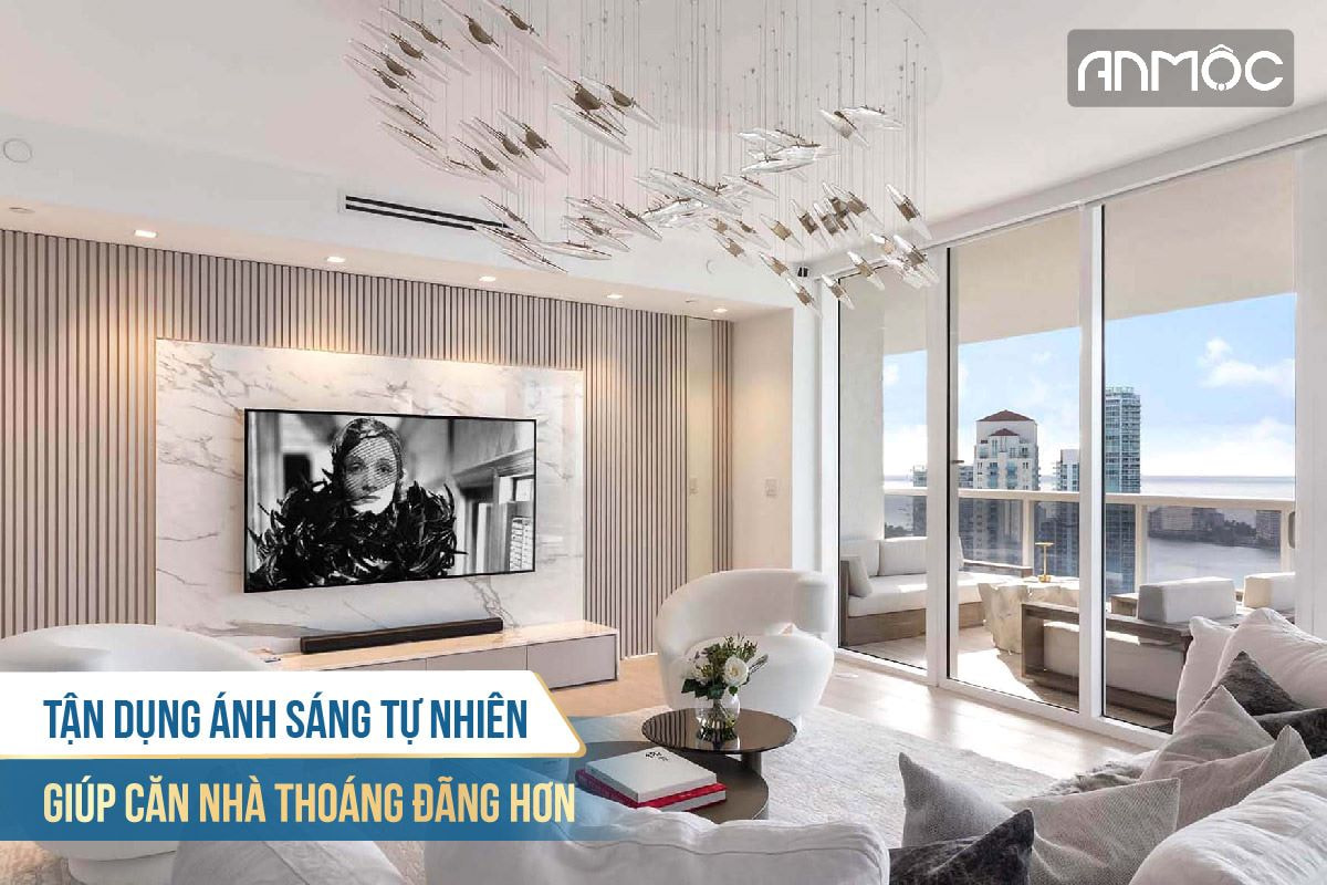 Tận dụng ánh sáng tự nhiên giúp căn nhà thoáng đãng hơn 4