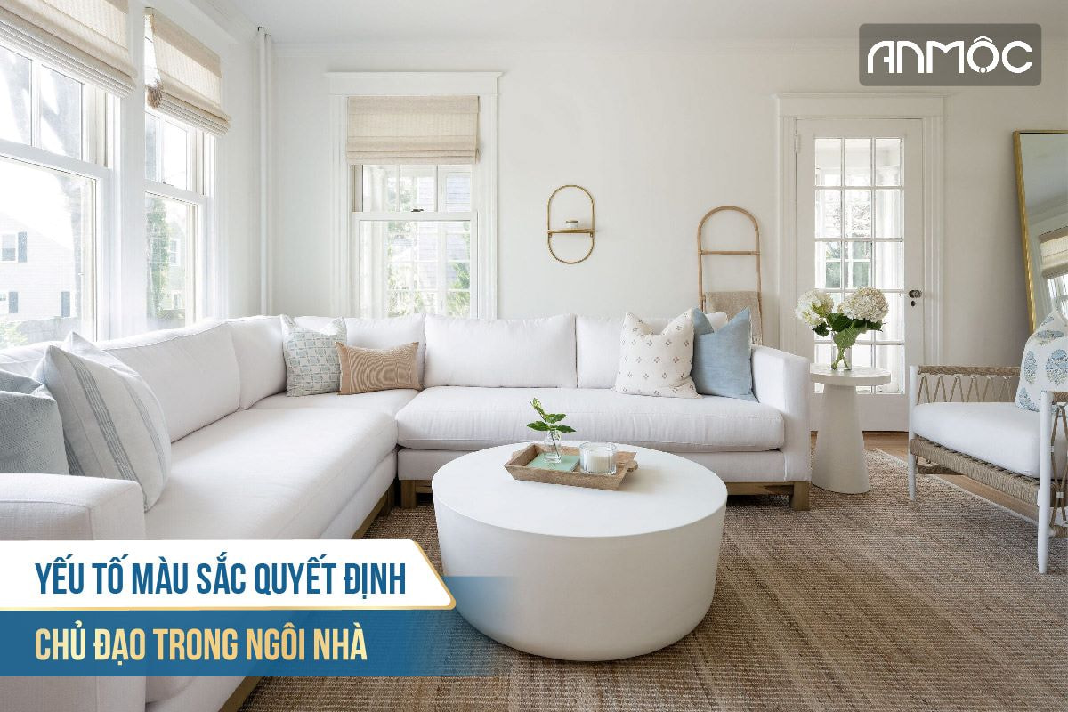 Yếu tố màu sắc quyết định chủ đạo trong ngôi nhà 4