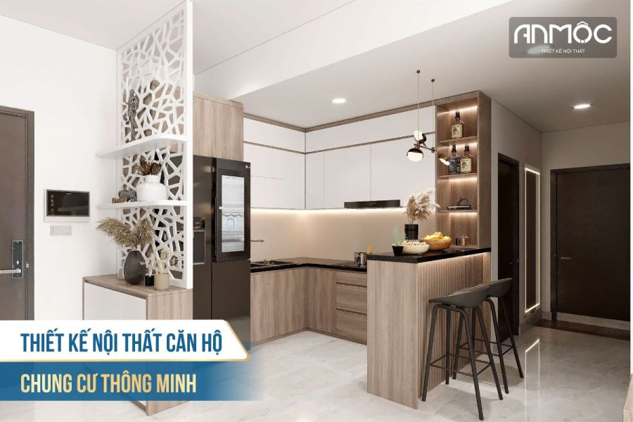 Thiết kế nội thất căn hộ chung cư thông minh