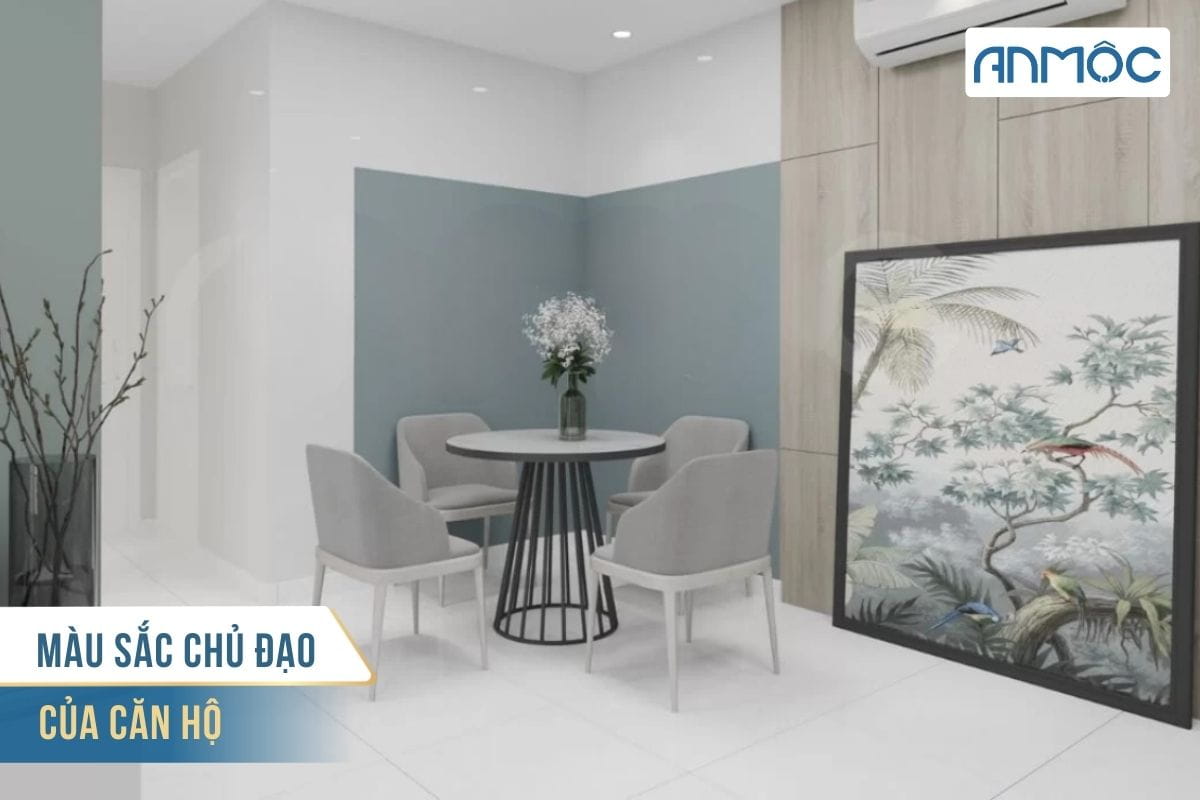 Màu sắc chủ đạo của căn hộ