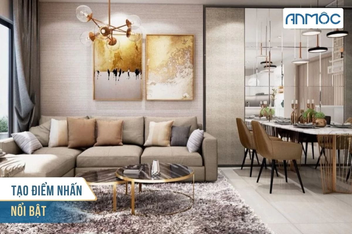 Tạo điểm nhấn nổi bật