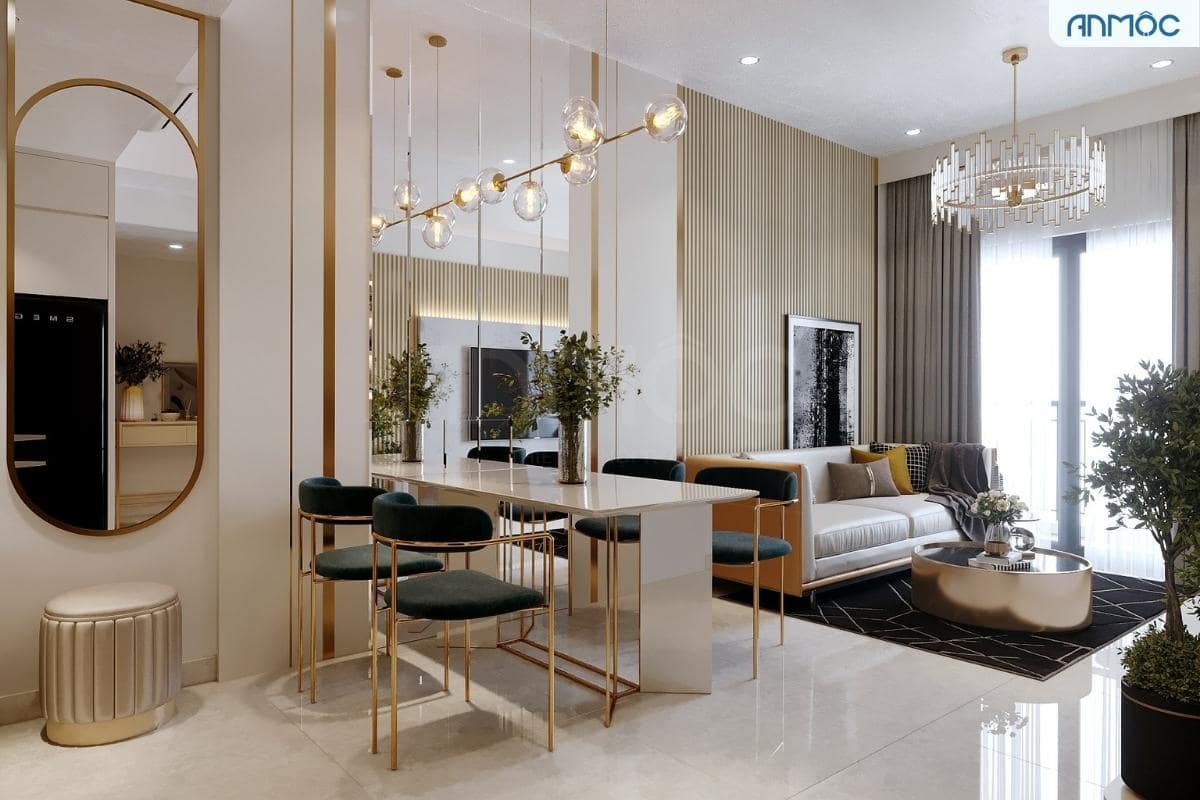 Báo giá Miễn 100 phí thiết kế nội thất chung cư đẹp hiện đại cao cấp
