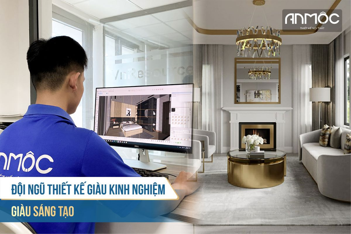 Đội ngũ thiết kế giàu kinh nghiệm giàu sáng tạo