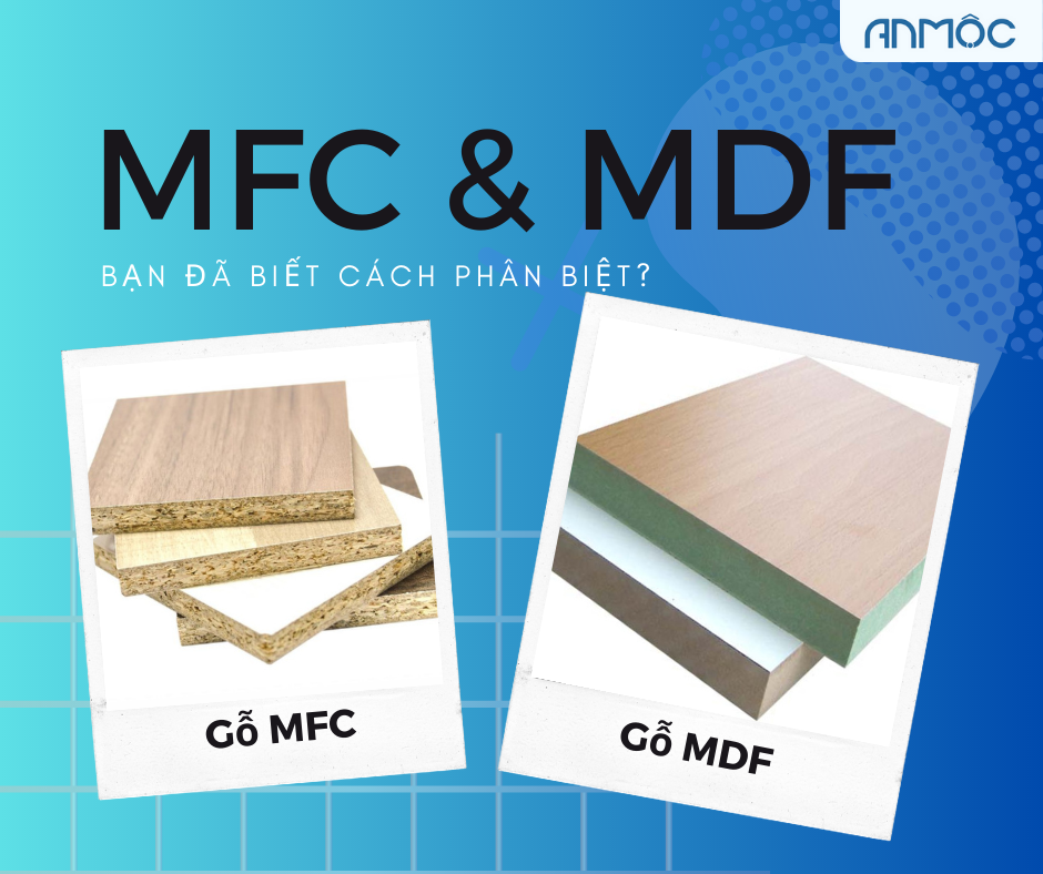 Cách phân biệt đơn giản gỗ MFC và MDF