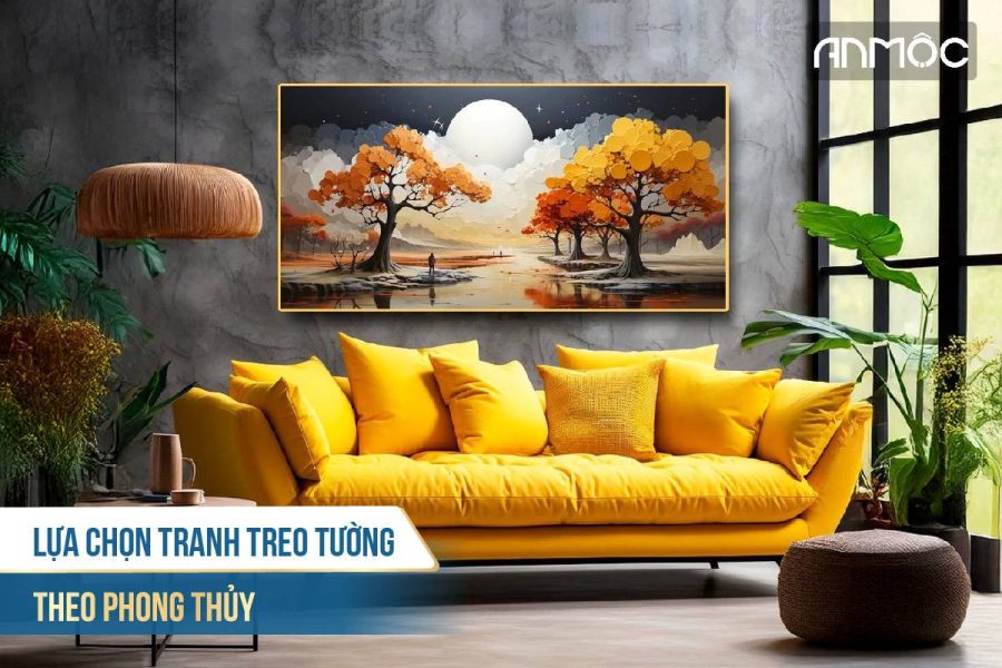 Lựa chọn tranh treo tường theo phong thủy