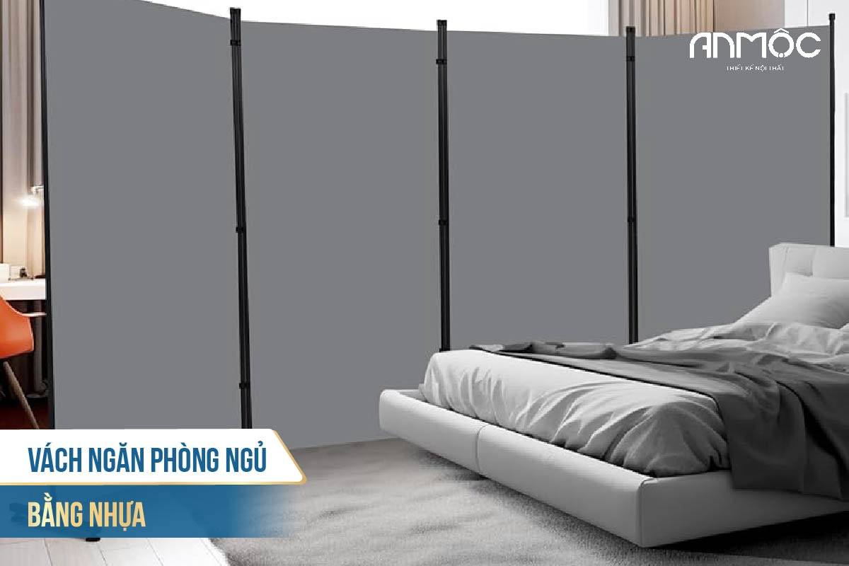 Vách ngăn phòng ngủ bằng nhựa