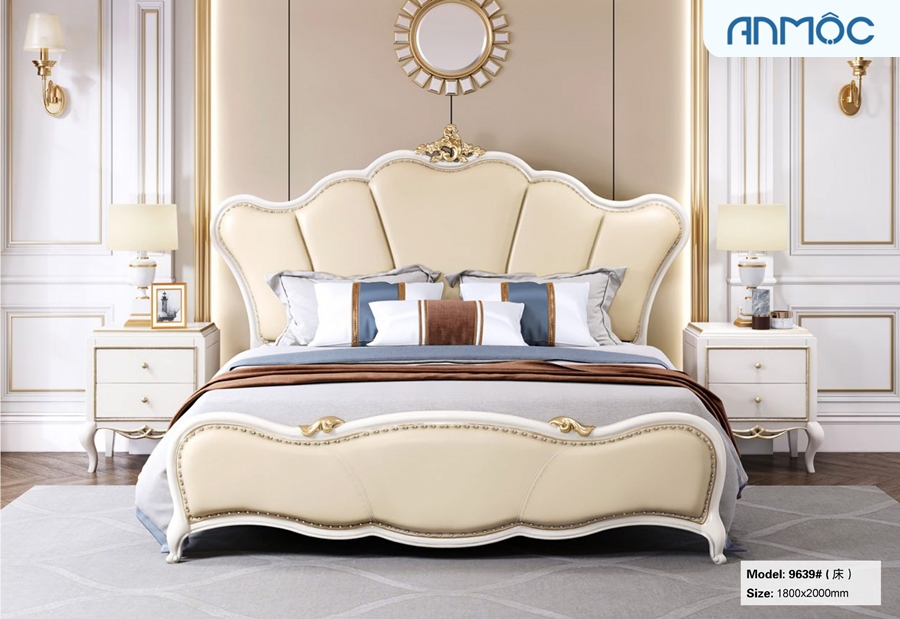 Giường ngủ phong cách cổ điển