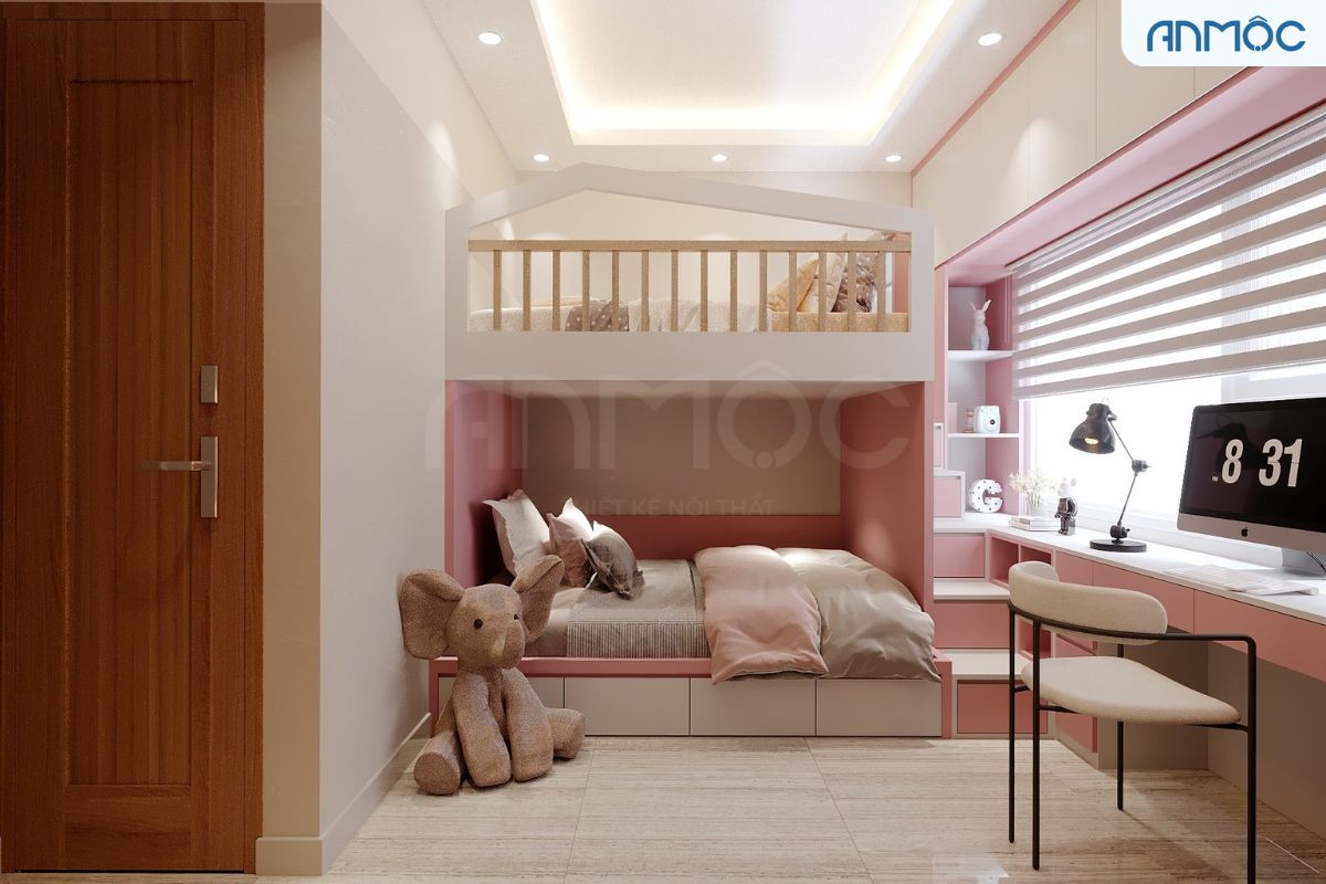 Thiết kế nội thất phòng ngủ cho bé và 10 mẫu phòng ngủ đẹp nhất
