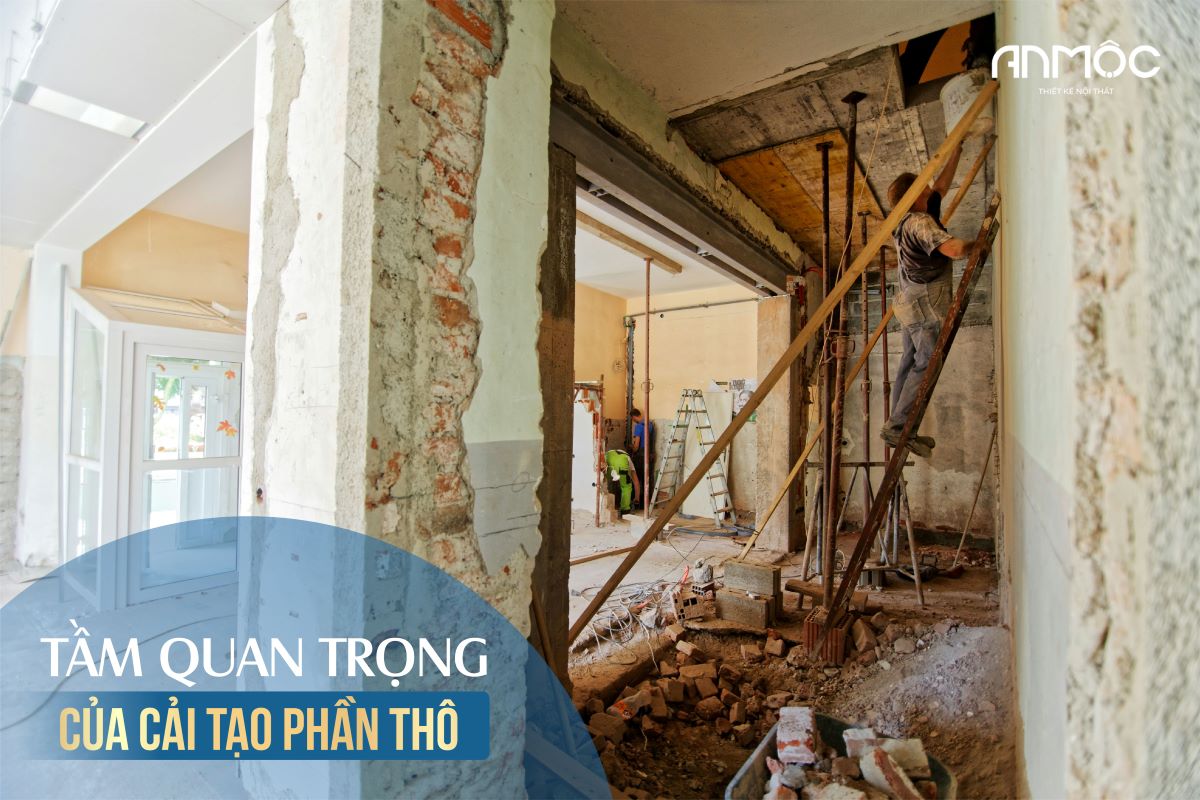 Tầm quan trọng của cải tạo phần thô