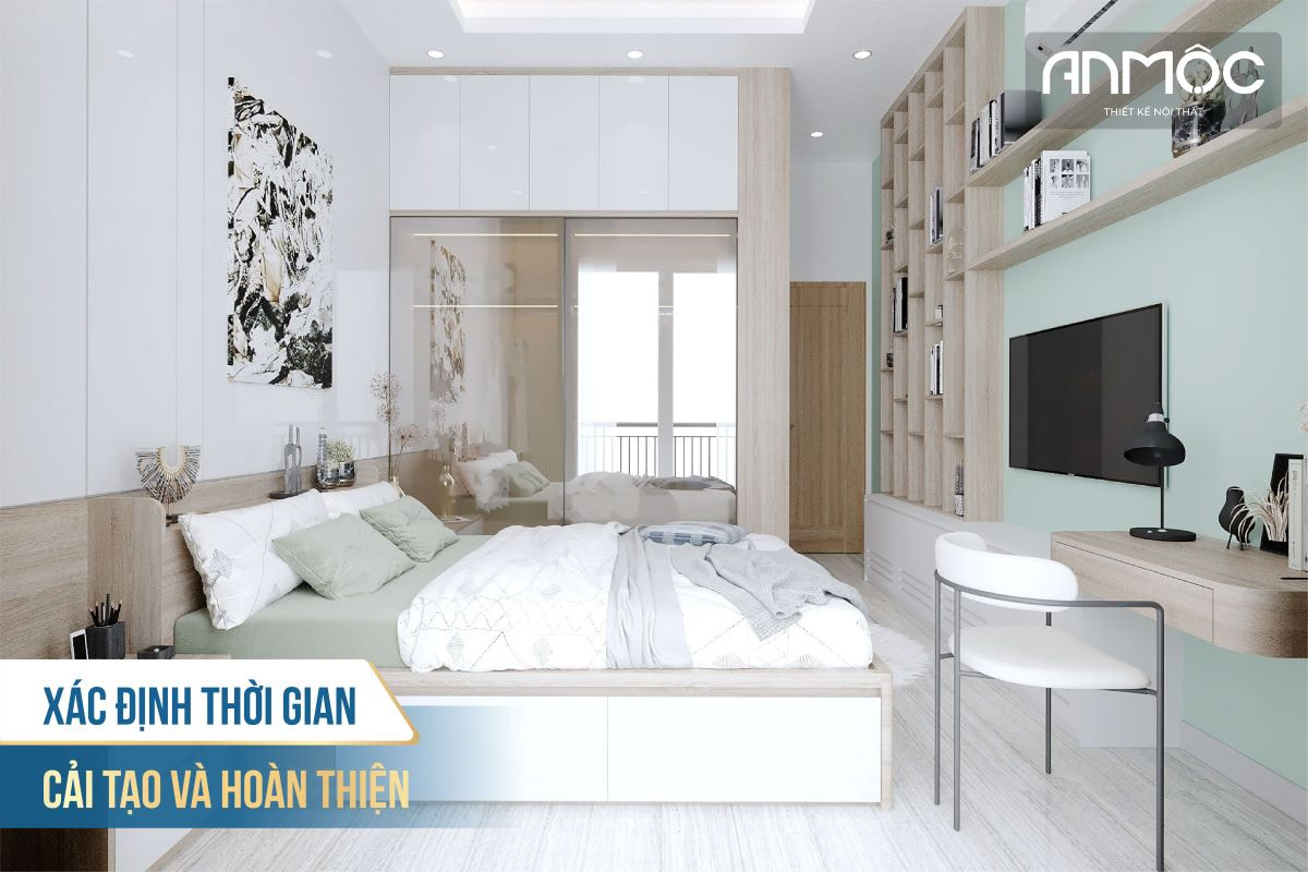 Xác định thời gian cải tạo và hoàn thiện