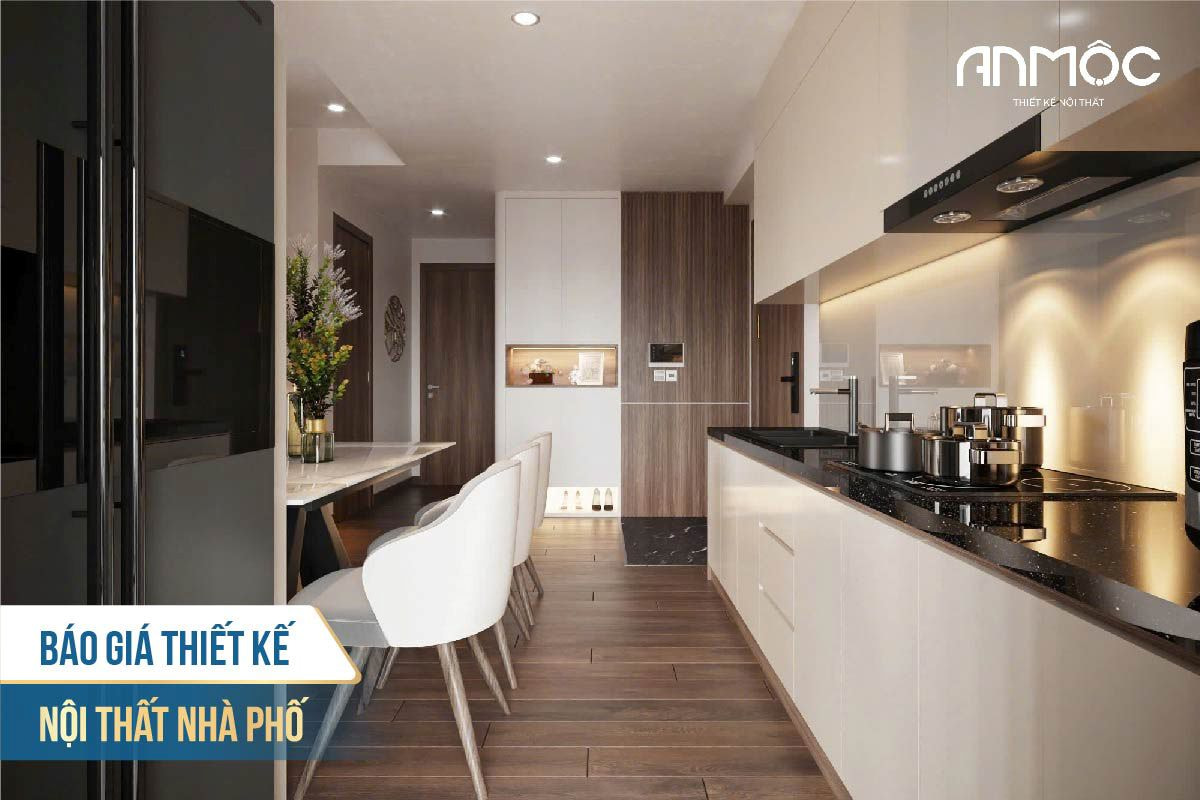 Báo giá thiết kế nội thất nhà phố