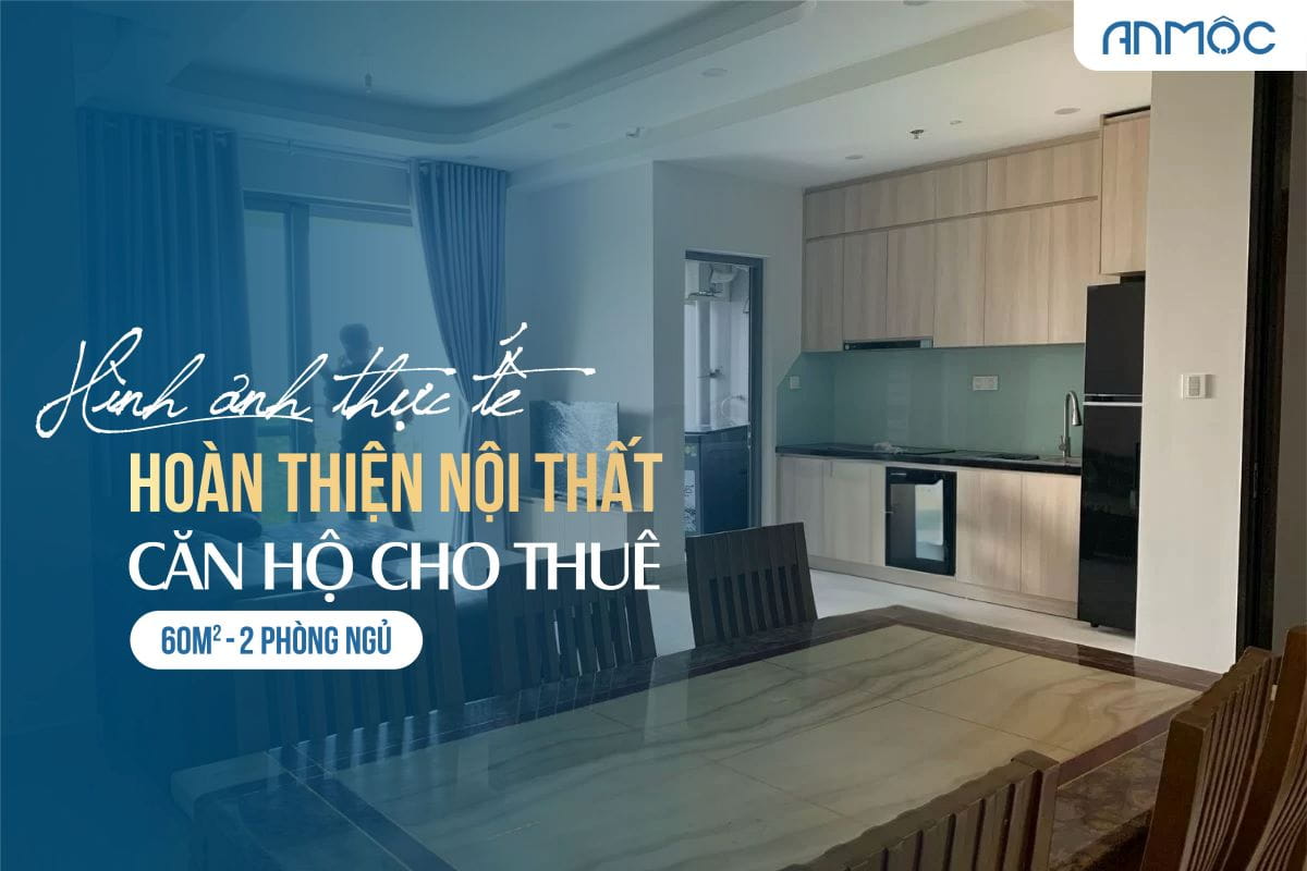 Nội thất căn hộ cho thuê 60m2