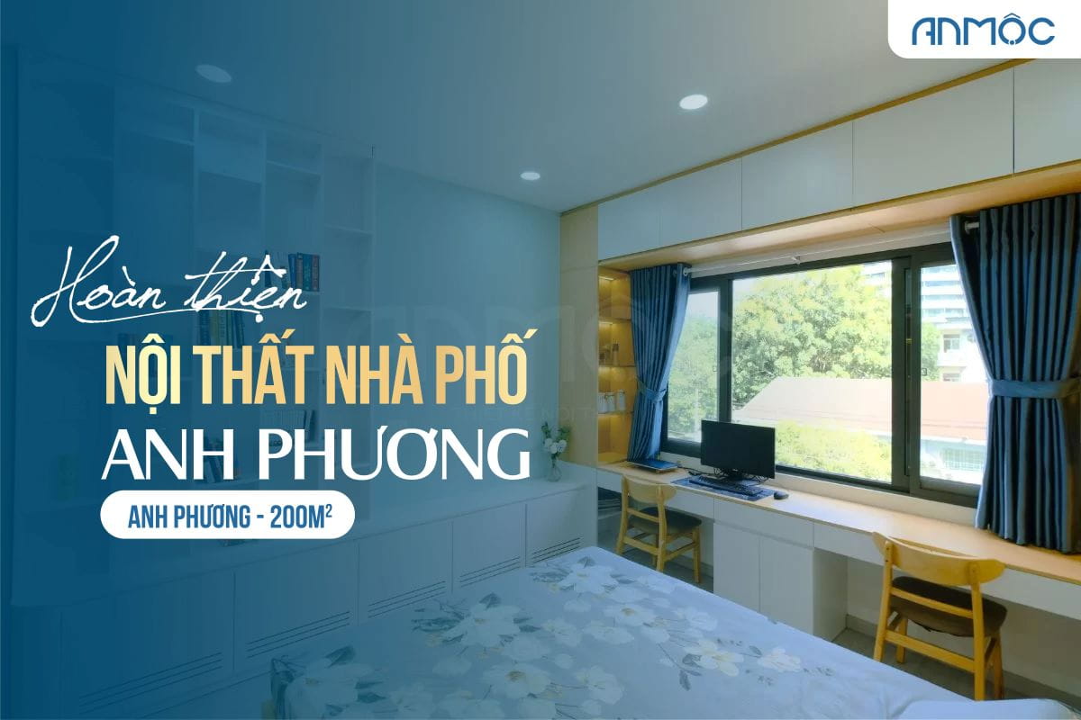 Nội thất nhà phố anh Phương