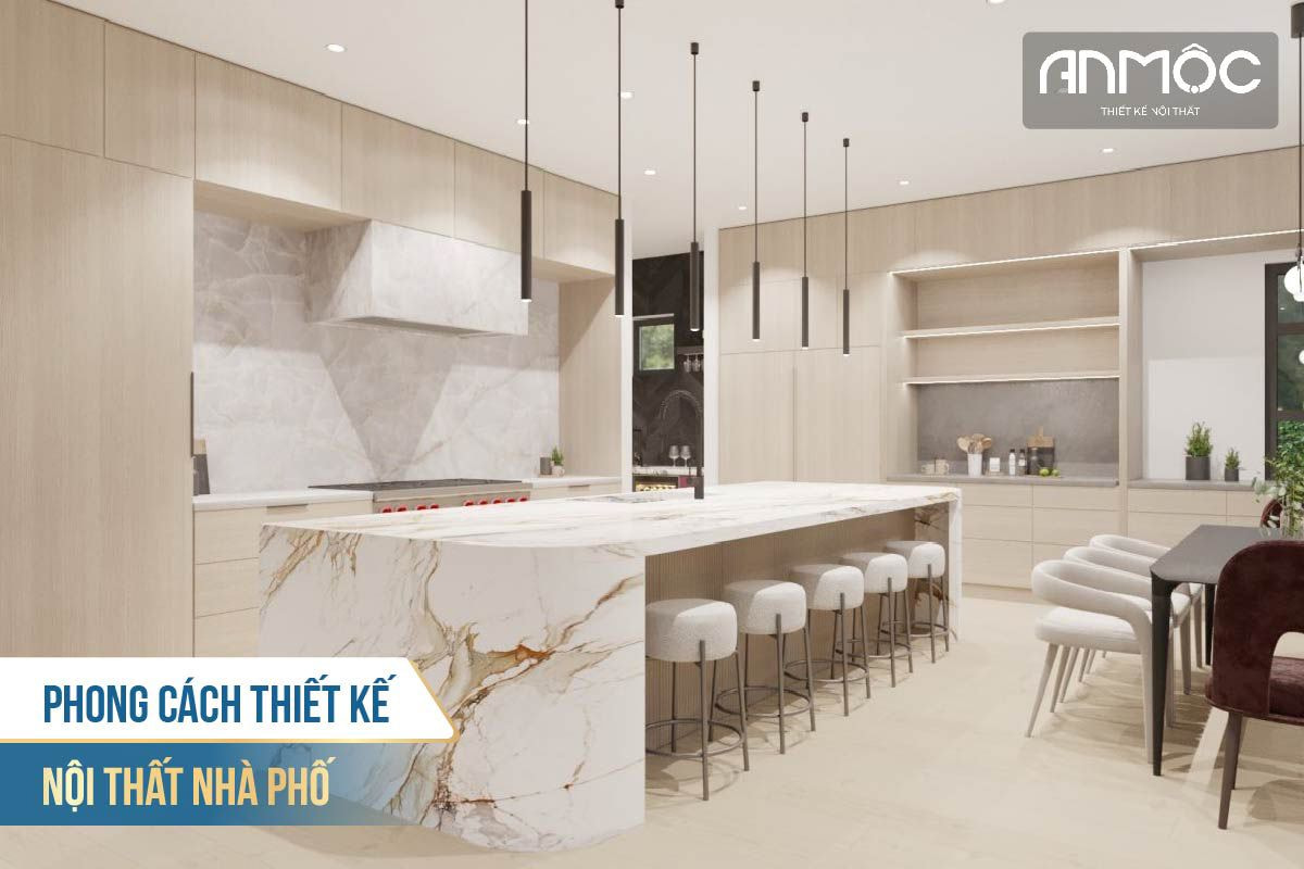 Phong cách thiết kế nội thất nhà phố