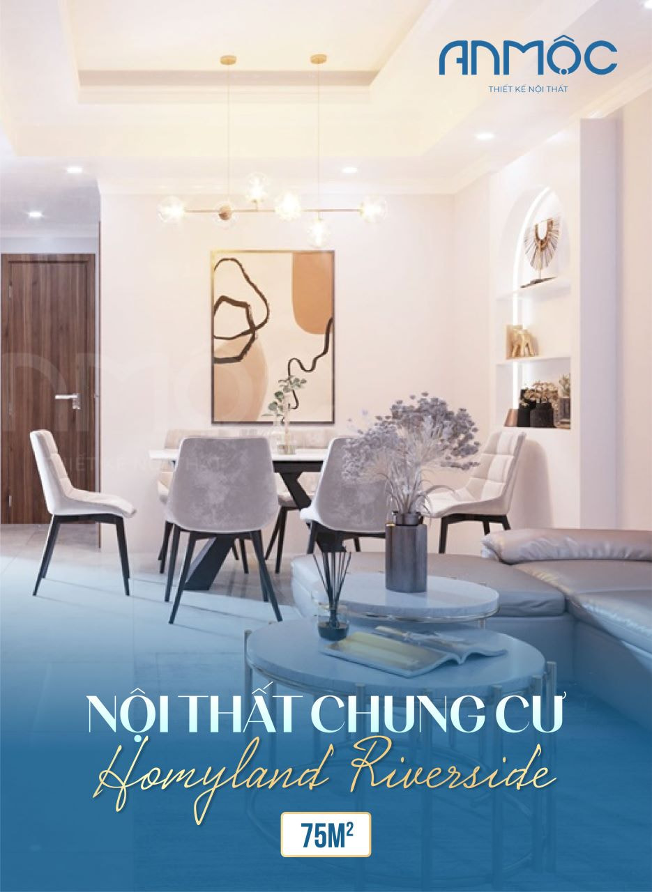 Mẫu Thiết kế nội thất chung cư Homyland Riverside