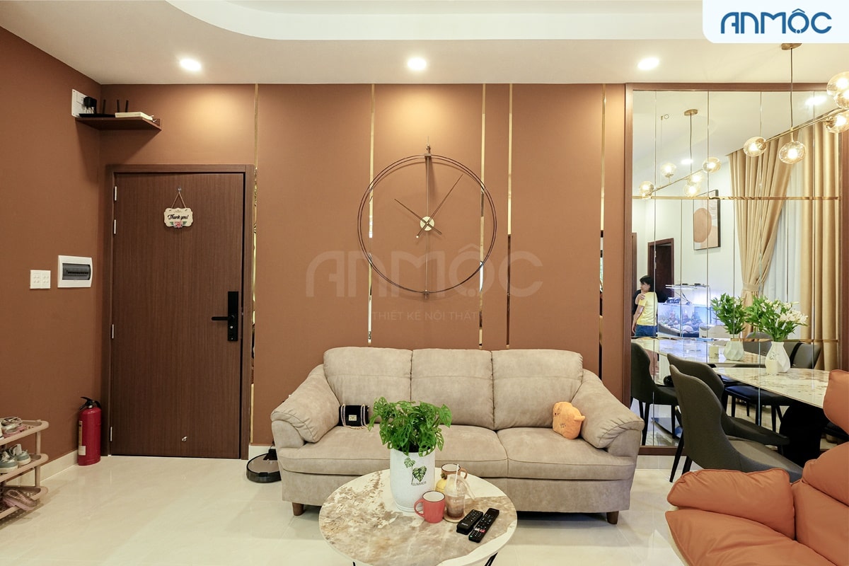 Hoàn thiện thi công nội thất chung cư Tây Thạnh 70m2