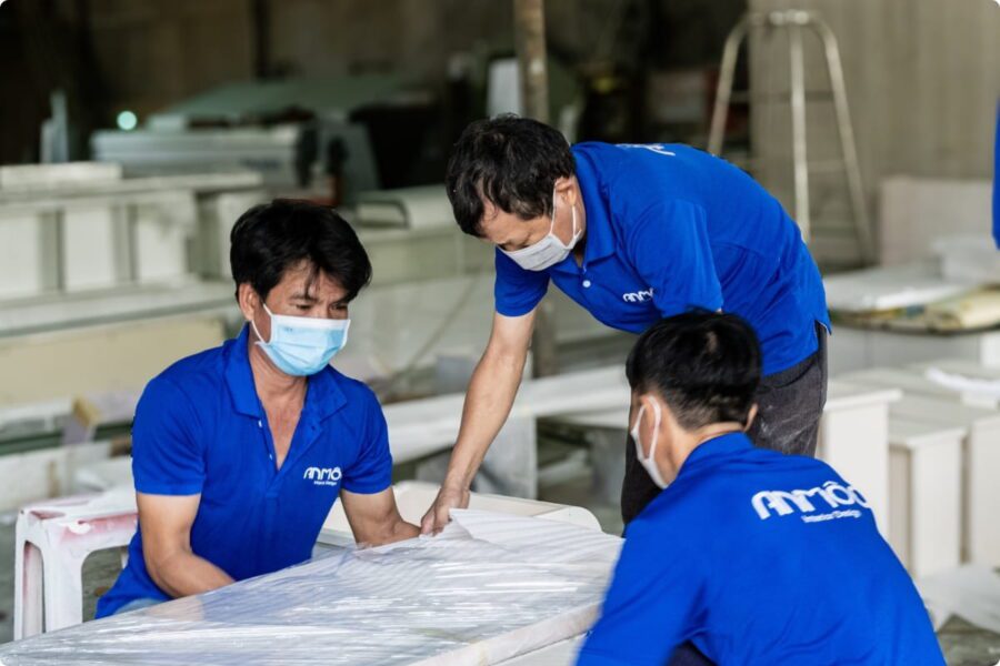 3 thế hệ làm mộc gia truyền
