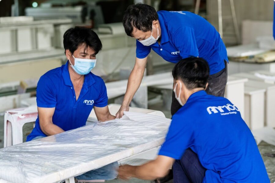 Cam kết sử dụng đúng vật liệu
