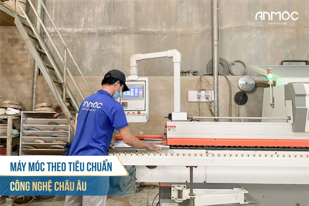 Máy móc theo tiêu chuẩn công nghệ châu Âu