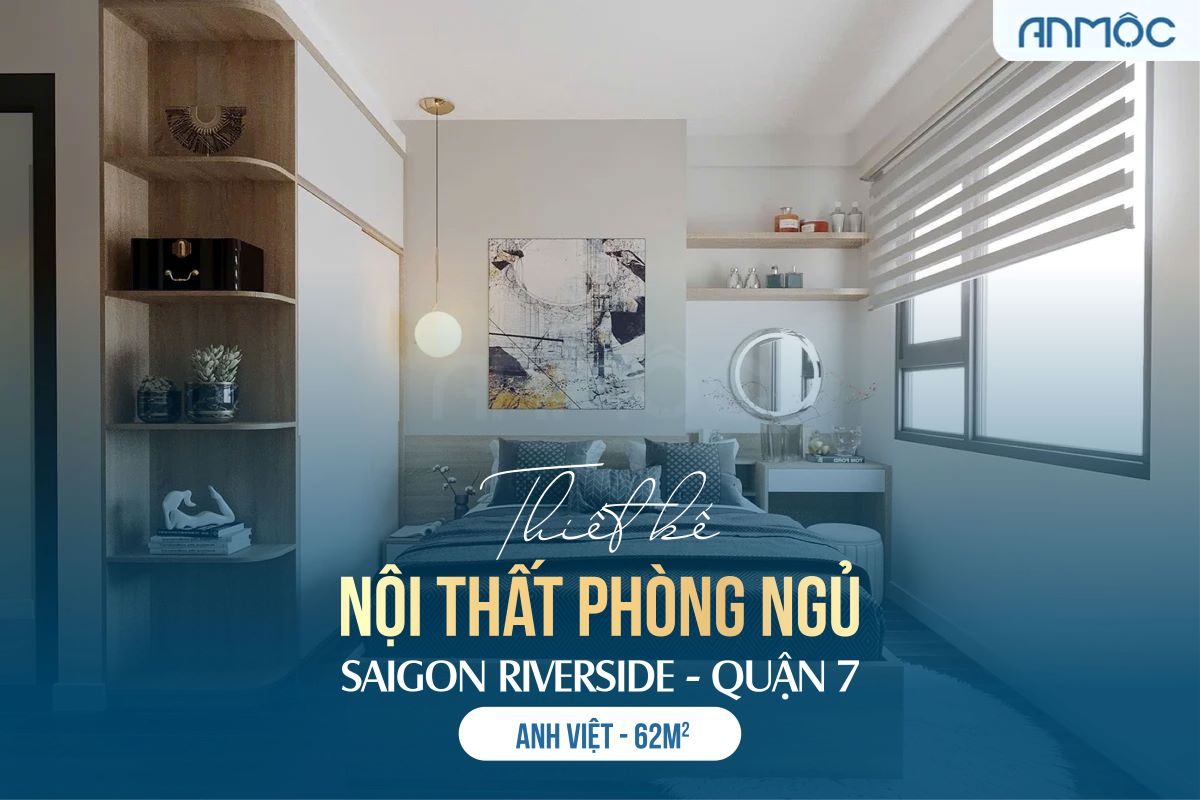 Nội thất chung cư Saigon Riverside 62m2