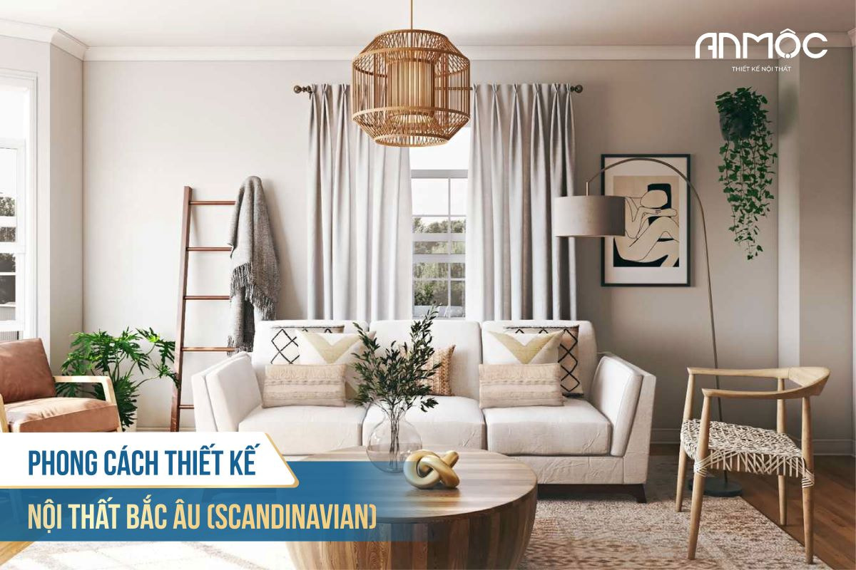 Phong cách thiết kế nội thất Bắc Âu Scandinavian