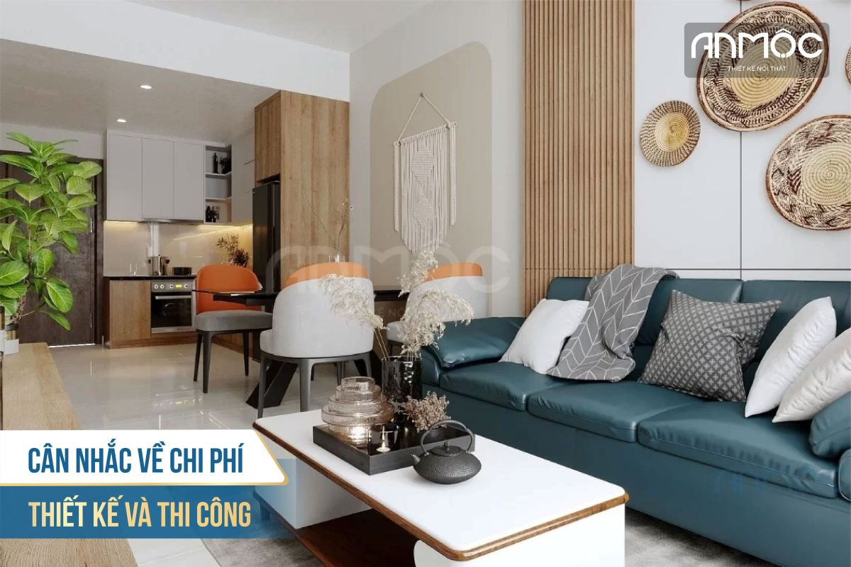 Cân nhắc về chi phí thiết kế và thi công