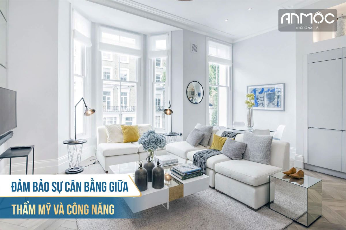 Đảm bảo sự cân bằng giữa thẩm mỹ và công năng