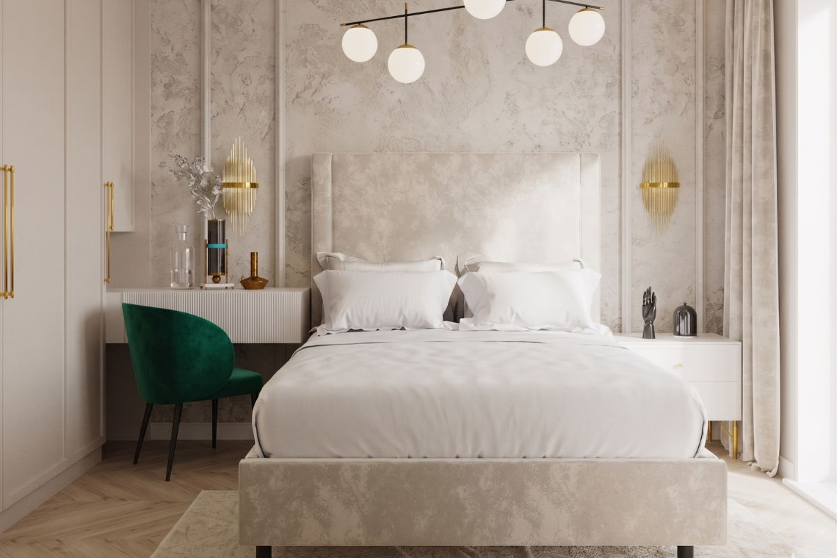 Nội thất chung cư 1 phòng ngủ 50m2
