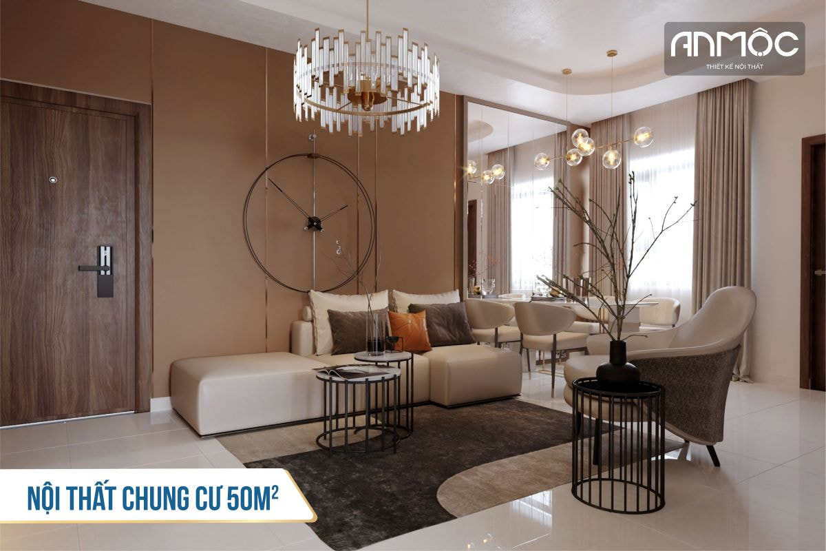 Nội thất chung cư 50m2 10