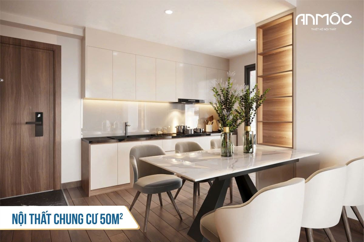 Nội thất chung cư 50m2 3