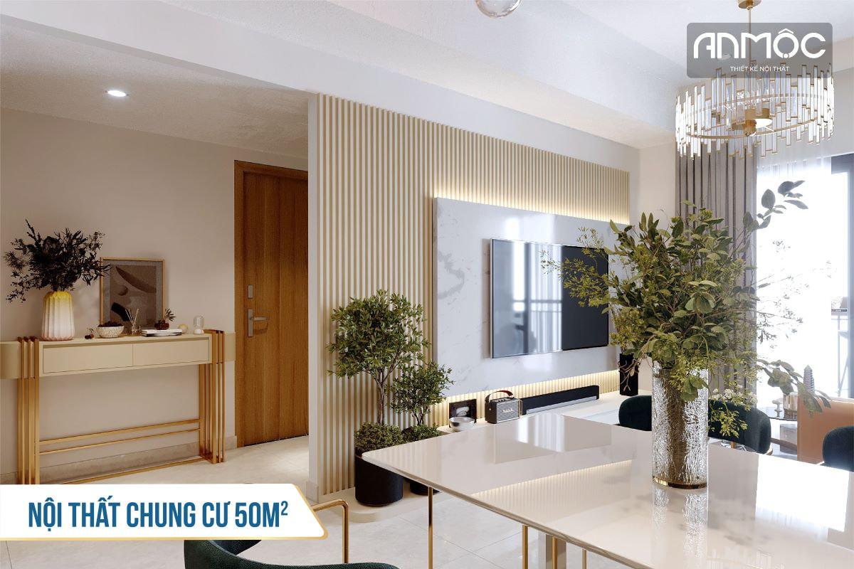 Nội thất chung cư 50m2 7