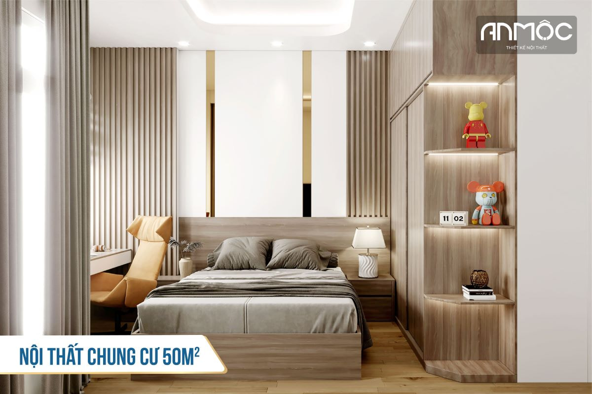 Nội thất chung cư 50m2 8