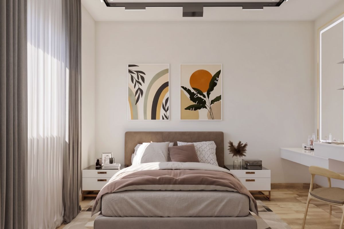 Nội thất phòng ngủ chung cư 50m2