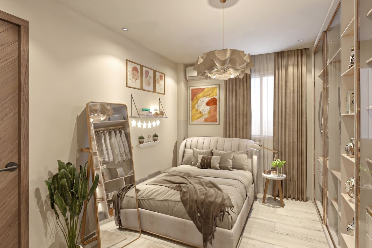 Nội thất phòng ngủ chung cư 50m2