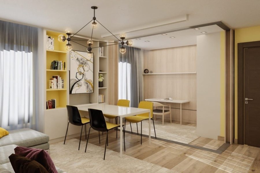 Tạo dấu ấn cá nhân trong không gian nội thất nhỏ 45m2