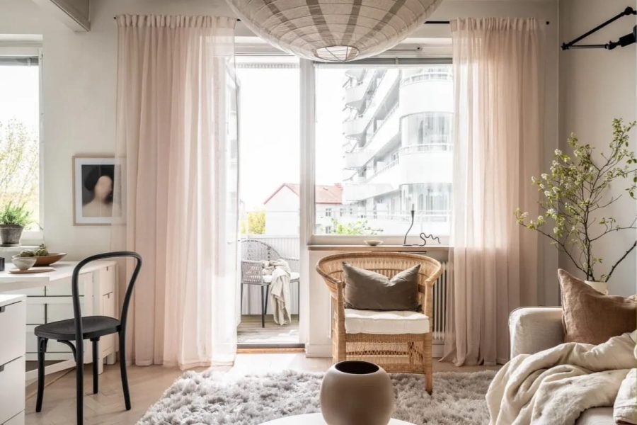 Thiết kế chung cư 45m2 nhẹ nhàng, tinh tế