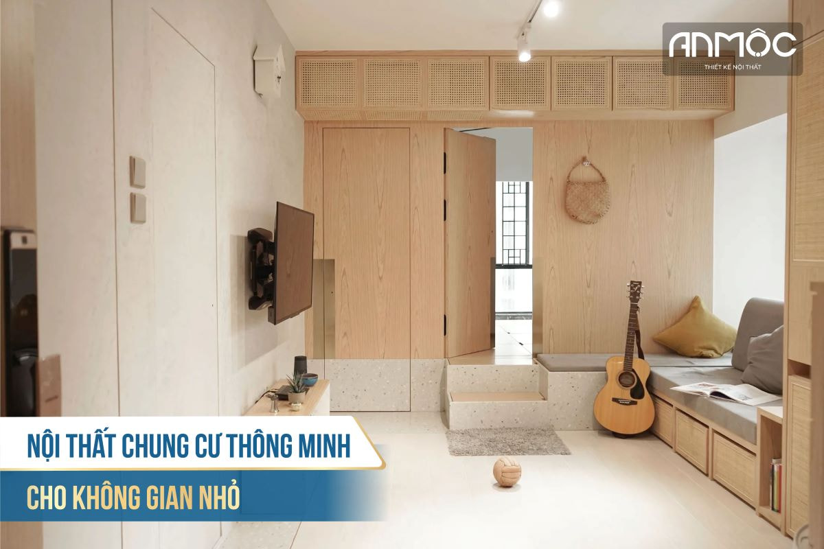 Nội thất chung cư thông minh cho không gian nhỏ 2