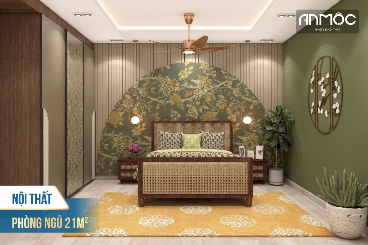 Nội thất phòng ngủ 21m2